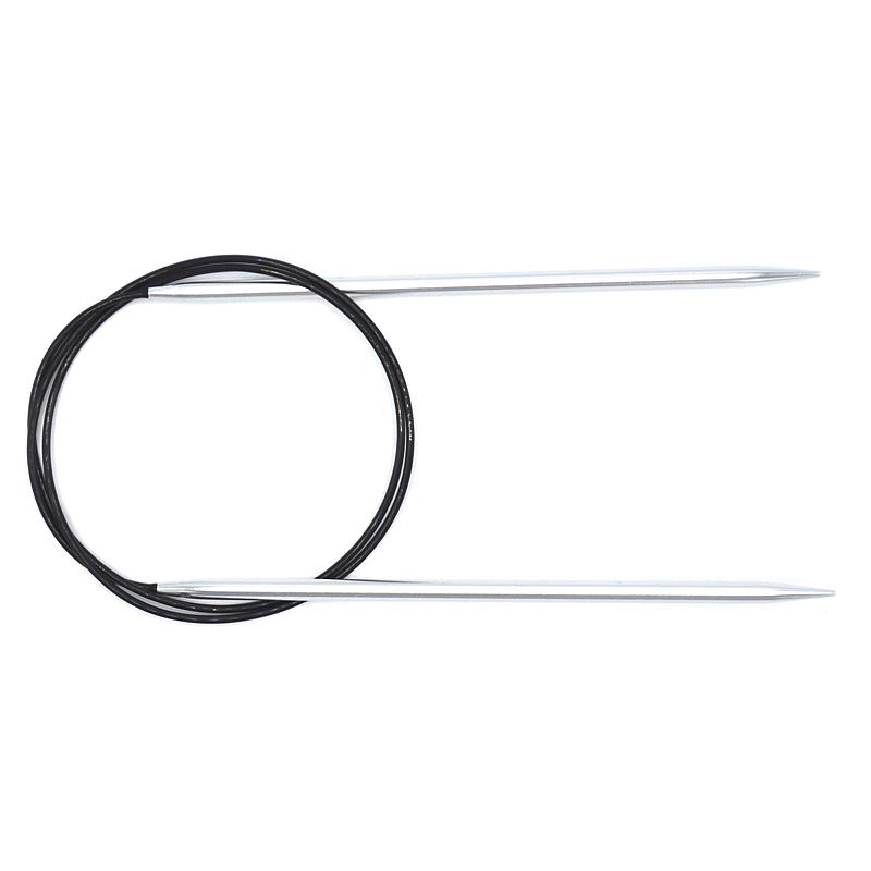 Rundpinne 80 cm 4,5 mm aluminium silver