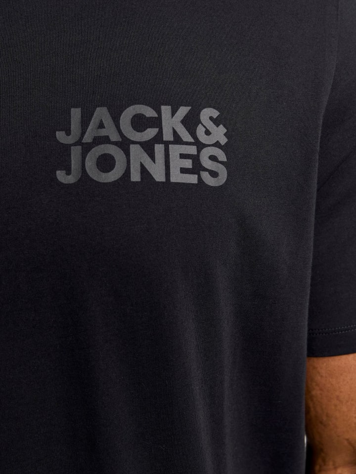 JACK & JONES PLUS T-shirt in Black günstig kaufen