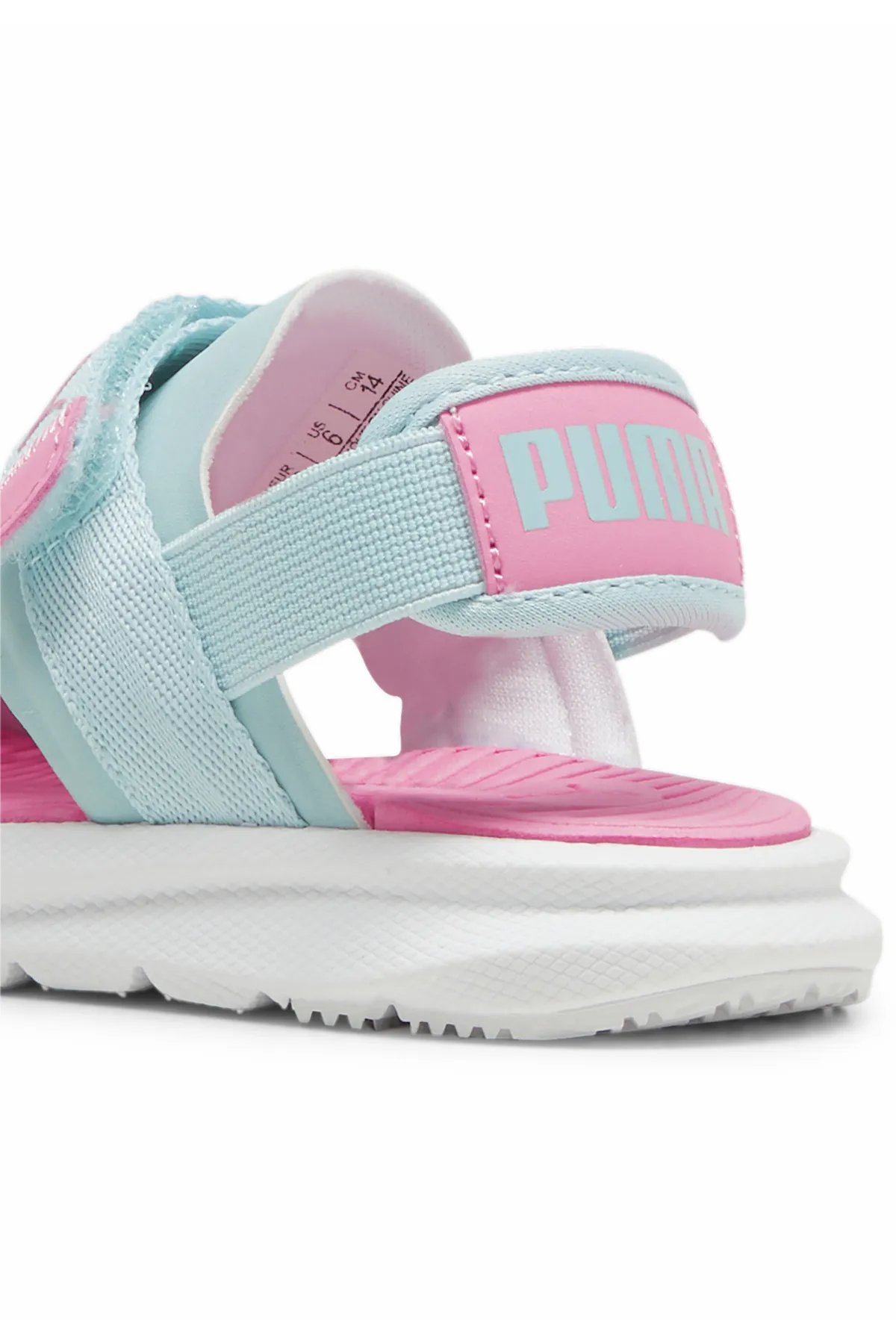 Puma  Sandalette - Blau - Flacher Absatz