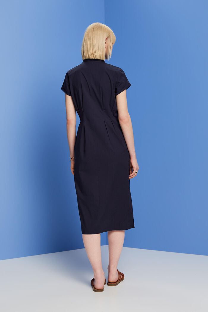 Hemdblusenkleid aus Popeline