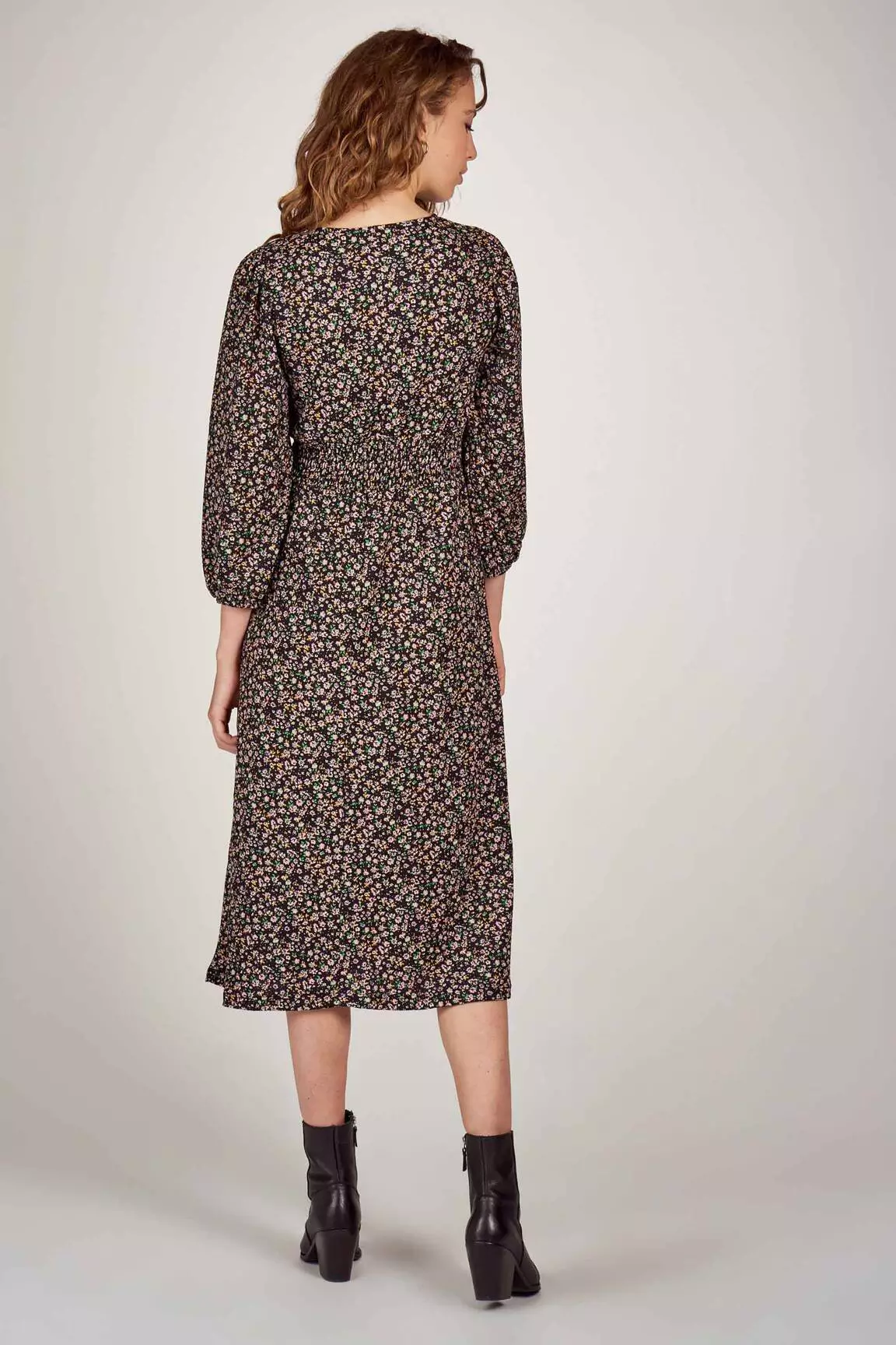 Only Robes Mi Longues Femme couleur noir