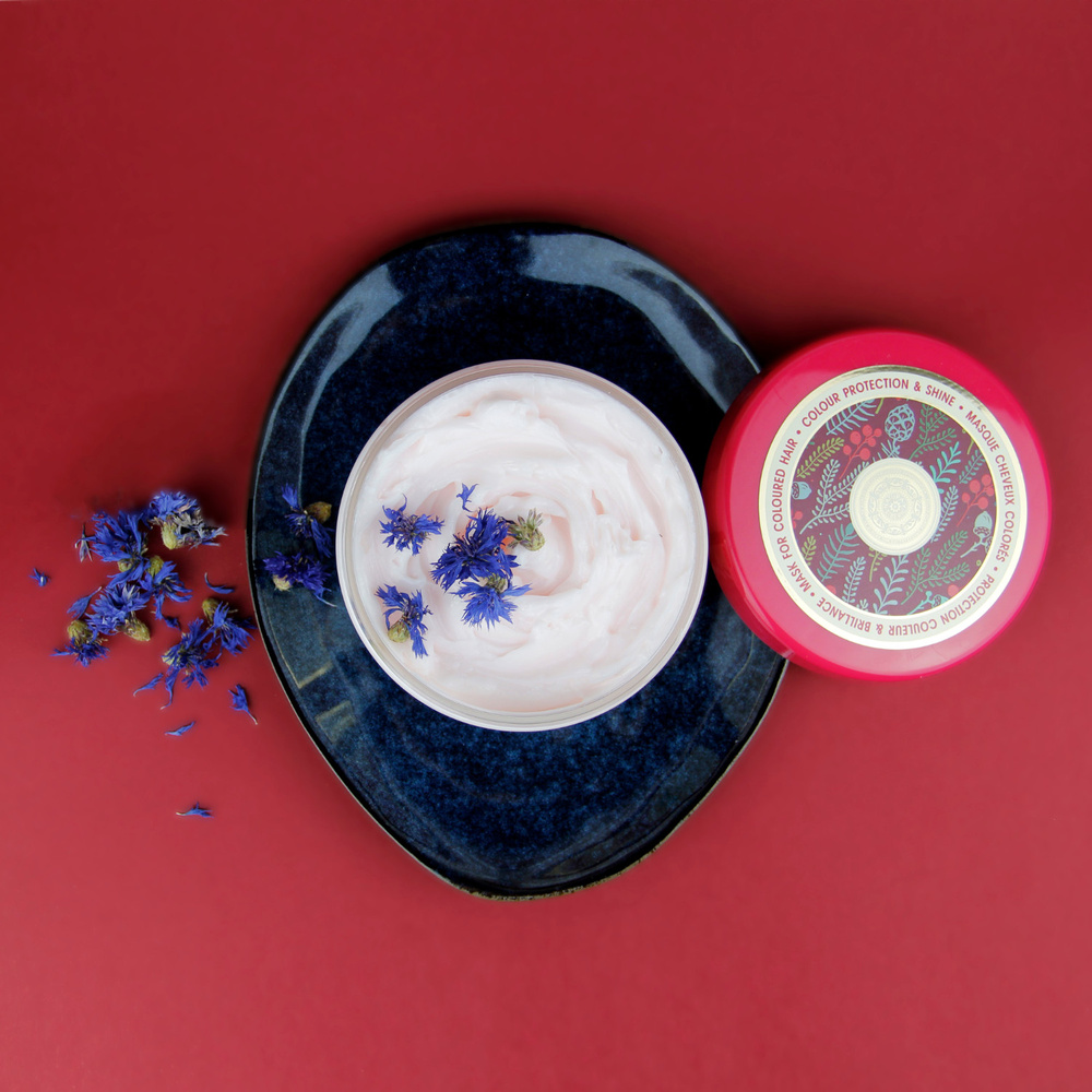 Natura Sibérica Masque Kraniska et Amarante Soin Capillaire pour Cheveux Colorés
