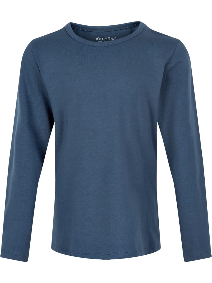 Minymo Kinder Longsleeve in Blau günstig kaufen