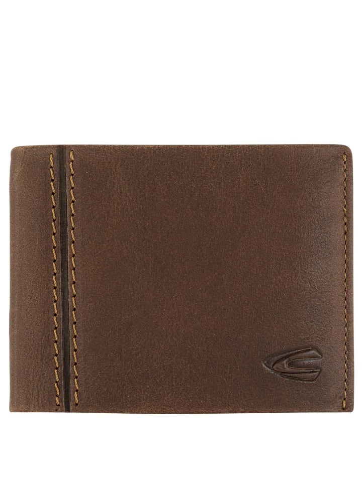Camel Active Bilbao Jeans - Geldbörse 6cc 11 cm RFID (black) in cognac günstig kaufen onesize
