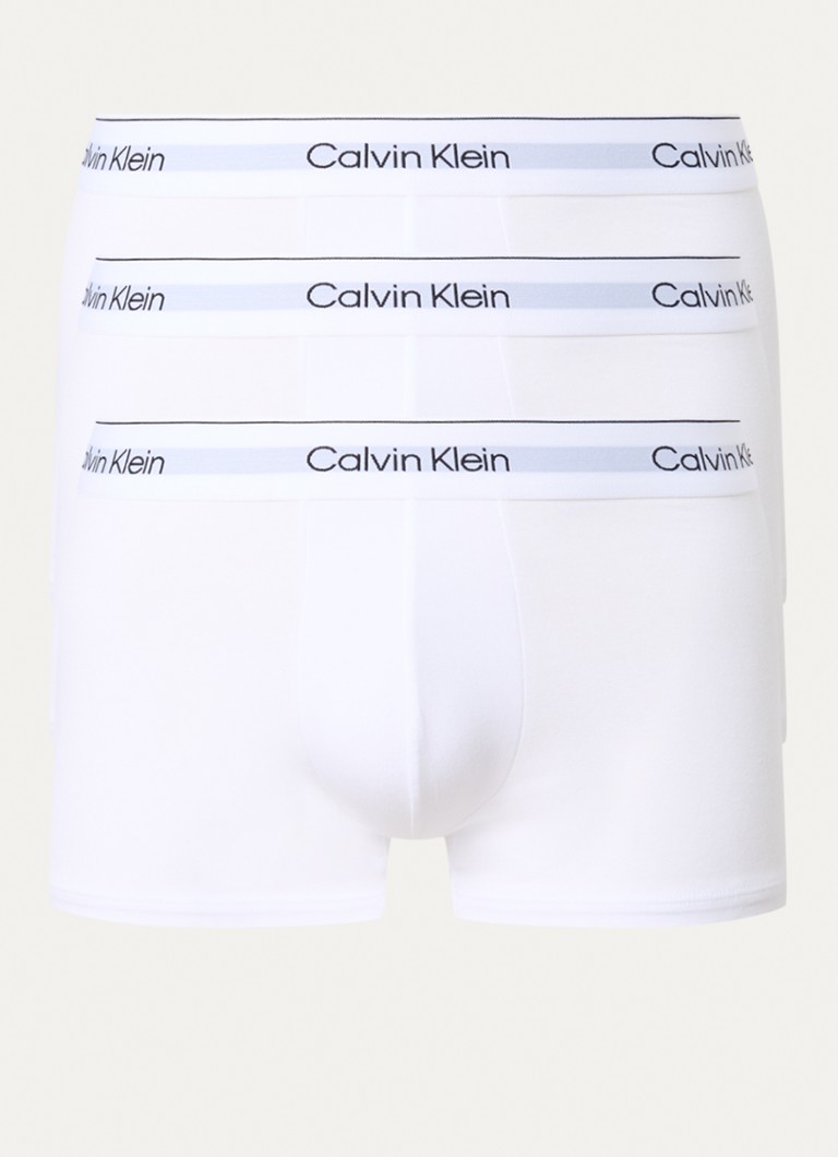 Calvin Klein Boxer Shorts with logo waistband in a 3-pack