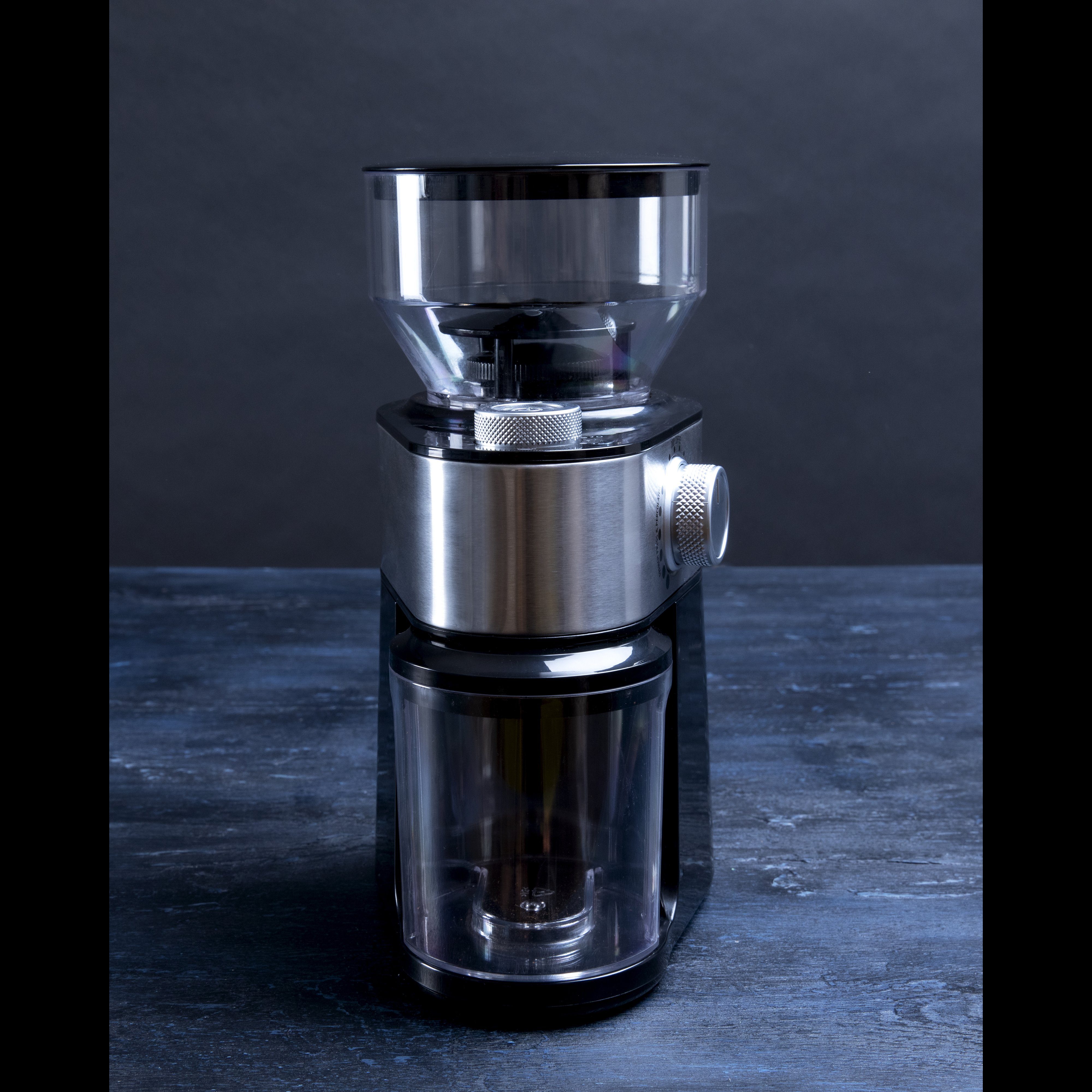 GASTRONOMA Kaffeemühle 18120001, 200 Watt, 200g Kapazität, 12 Mahlgradeinstellungen, für (2-12 Tassen)