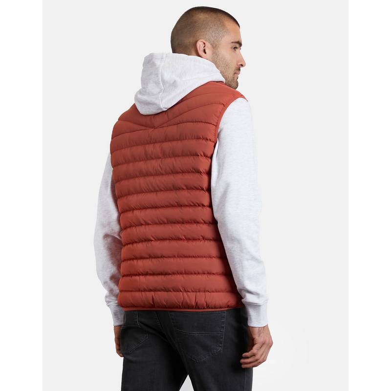 Threadbare THB Jacket Gilet Hunnigan Steppweste Herren