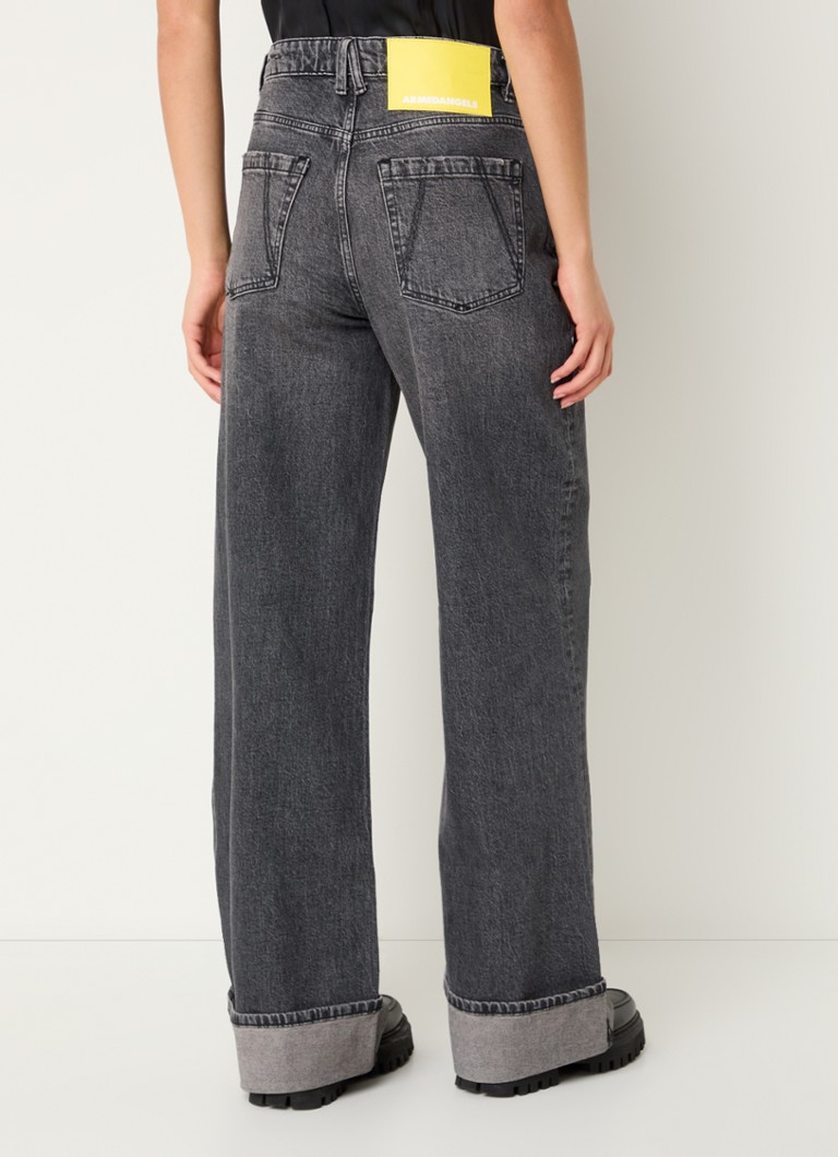 Jeans Blinaa a vita alta e gamba larga di ARMEDANGELS, realizzati in misto cotone biologico lavato.