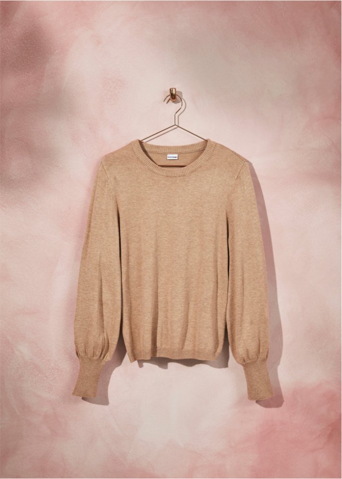 Pullover mit Ballon-Ärmel