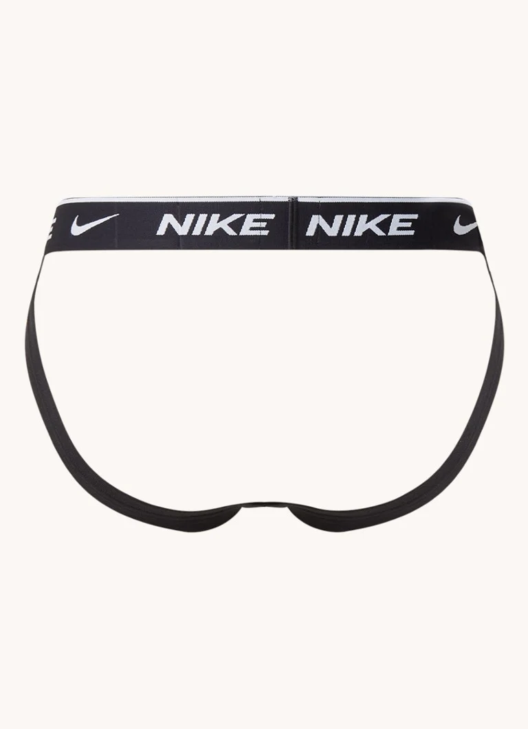 Lot de 3 slips Nike Jockstrap avec bande logotée