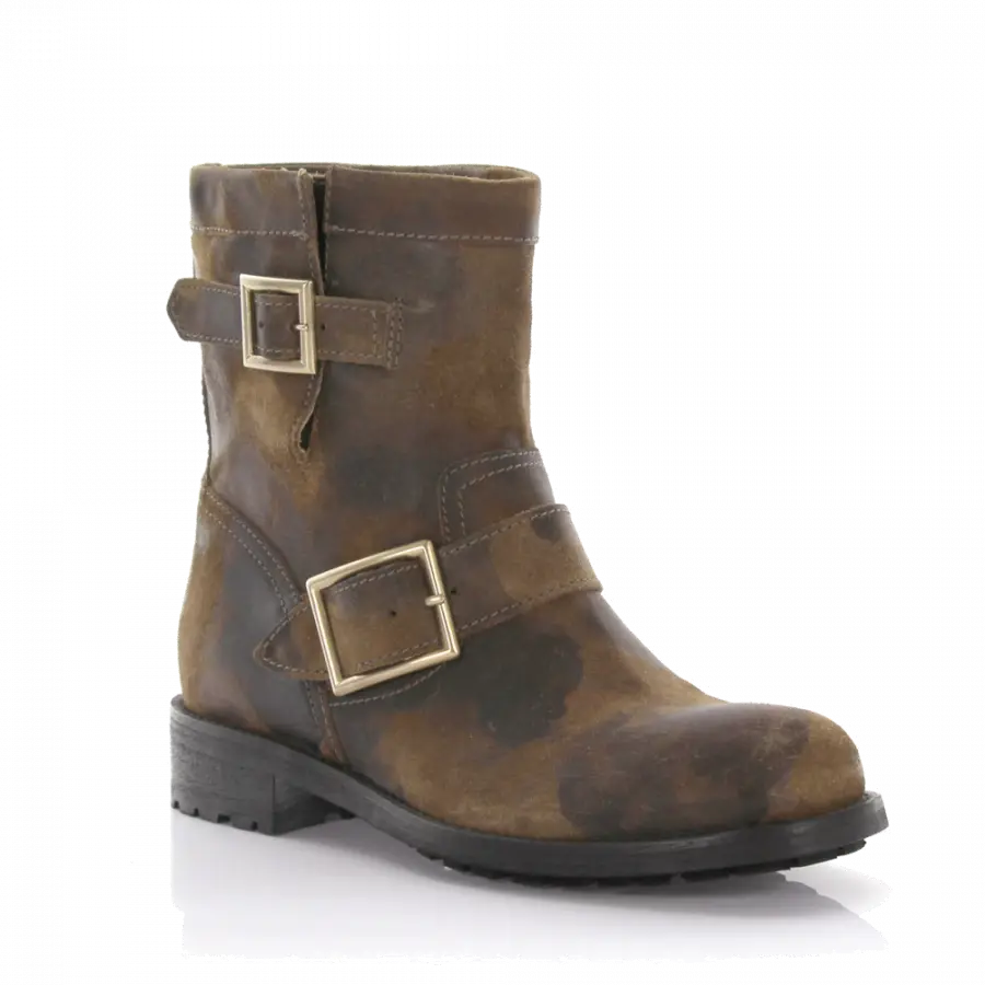 Jimmy Choo - Stiefeletten YOUTH Veloursleder - beige