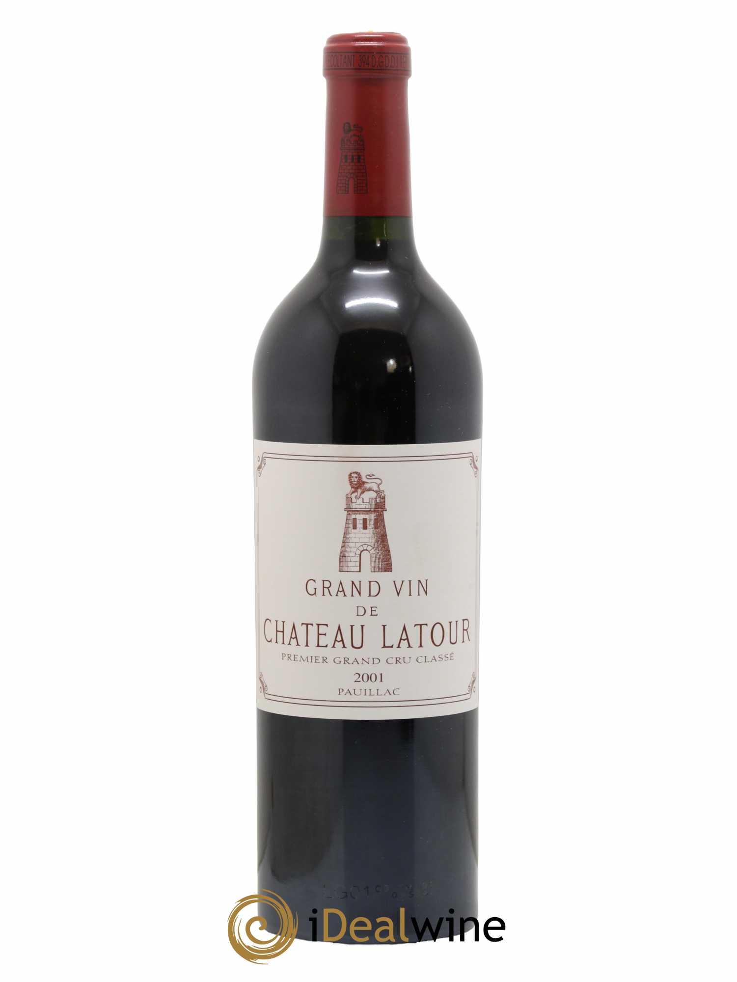 Château Latour 1er Grand Cru Classé  2001 - Lot de 1 Bouteille