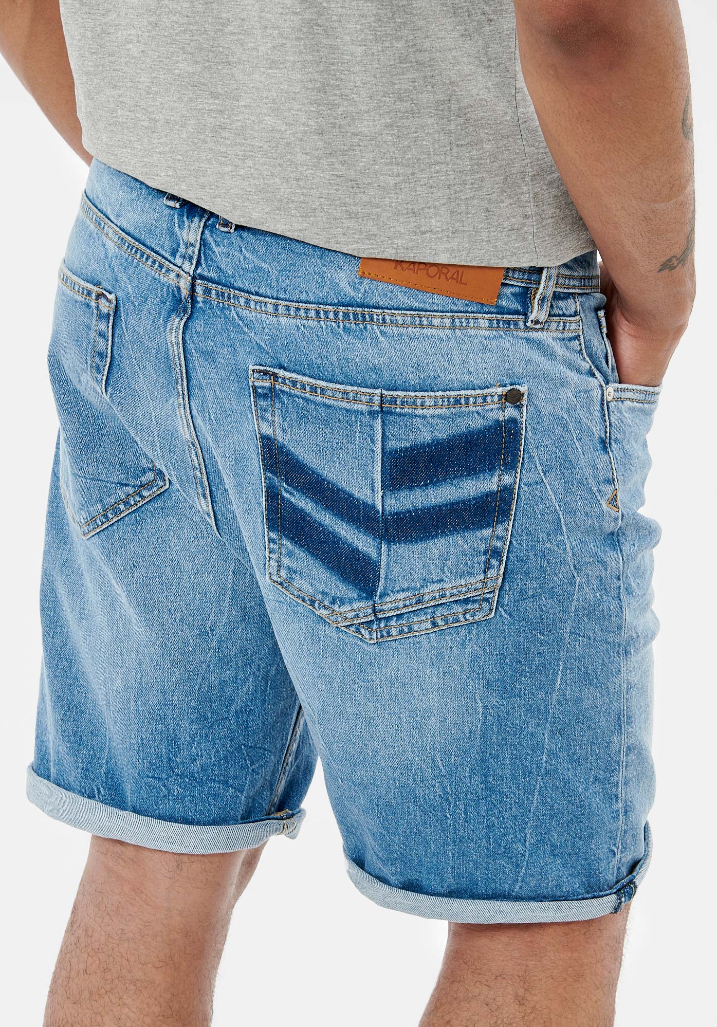 EDEN   Short en jean loose Homme