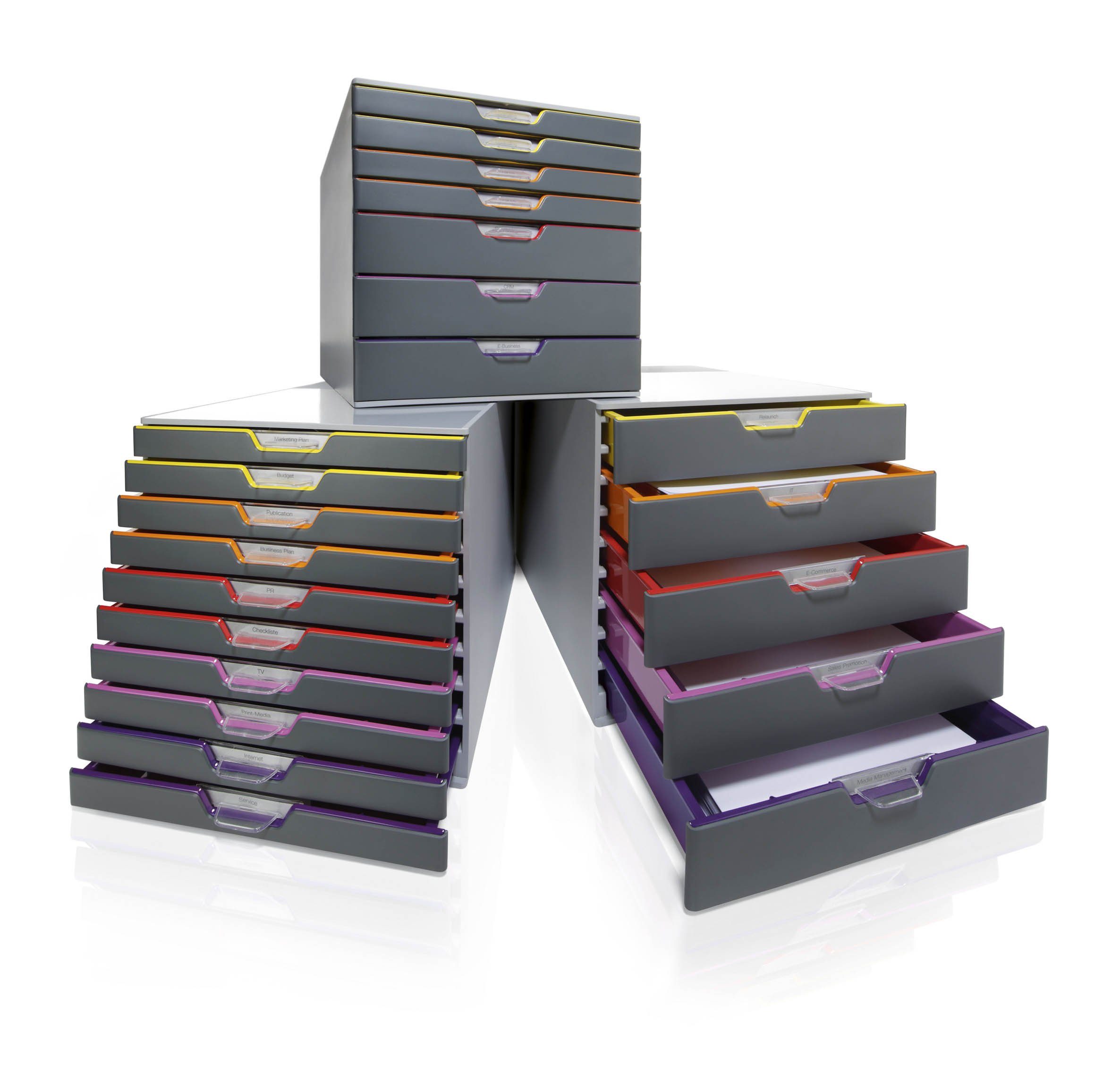 DURABLE Schubladenbox VARICOLOR