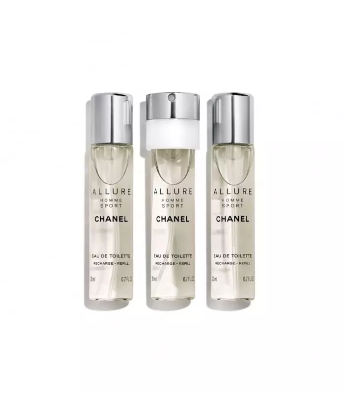 ALLURE HOMME SPORT Eau de Toilette Vaporisateur de Voyage Rechargeable