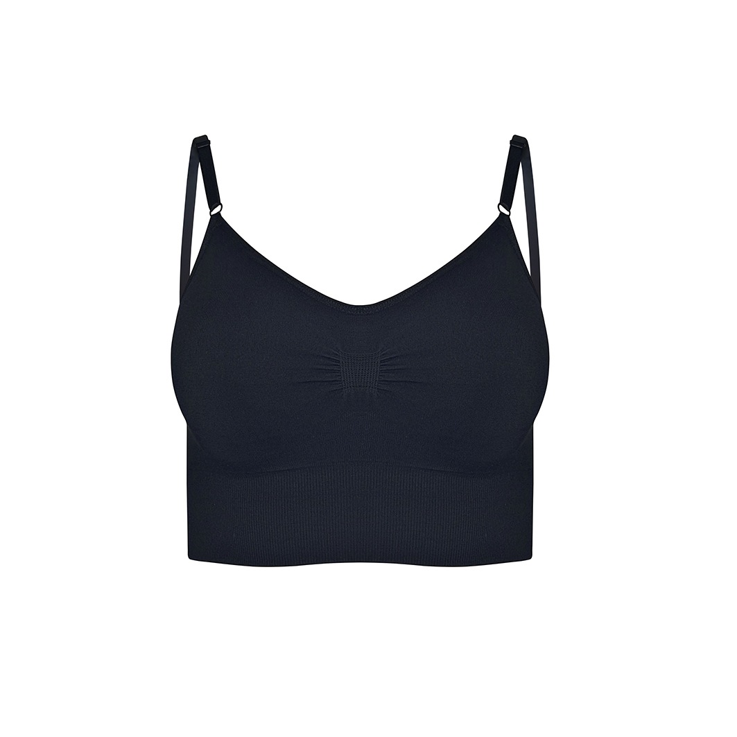 Low Back Bra Black