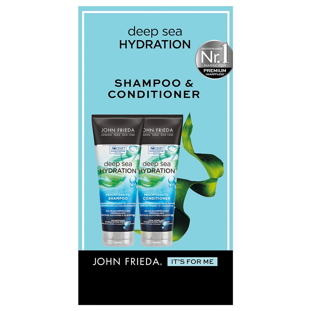 John Frieda Deep Sea Hydration Shampoo + Conditioner Vorteils-Set