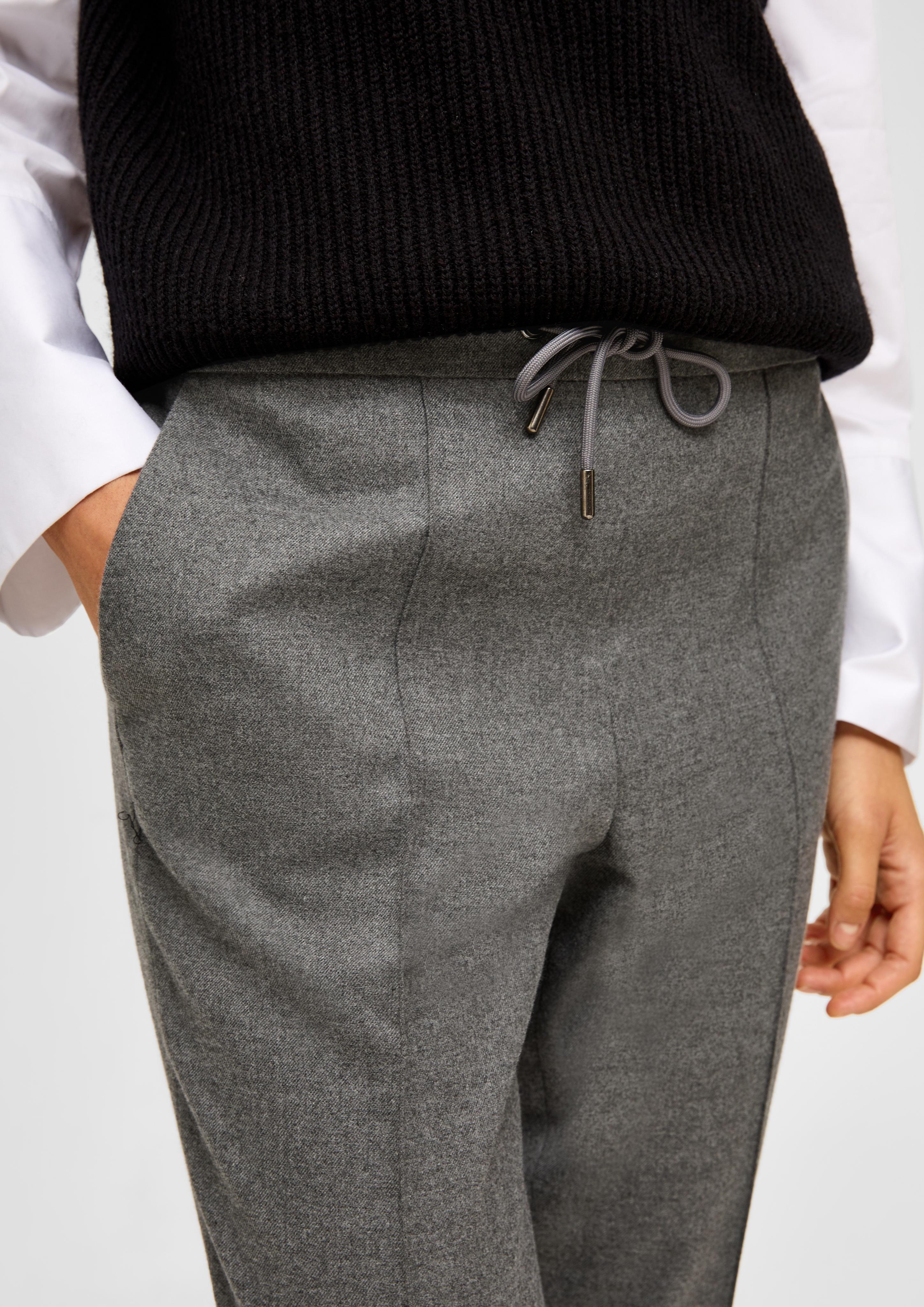 Regular: Jogpants mit Pintucks  2136446-9722