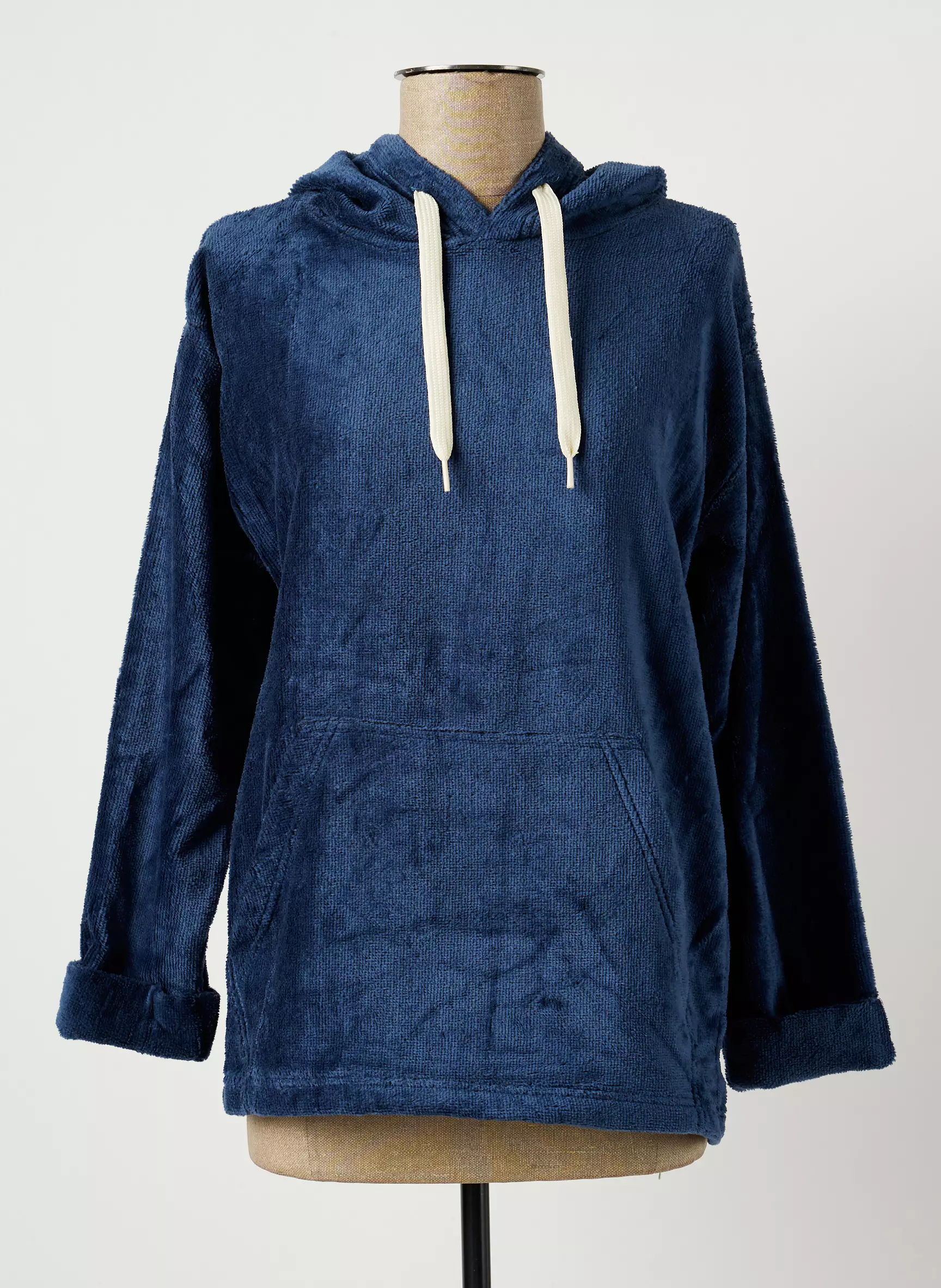 By Md Sweat Capuche Femme couleur bleu