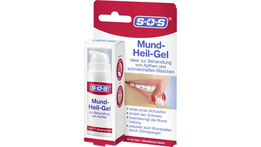 SOS Mund Heil Gel 15 ml 15 ml