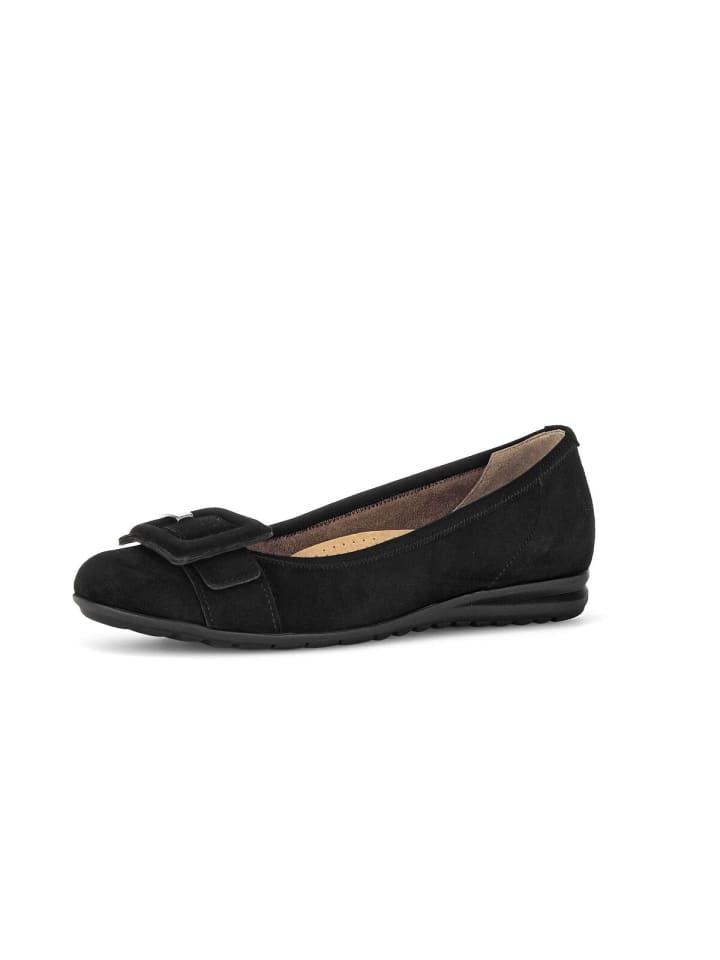 Gabor Comfort Sportliche Ballerinas in schwarz günstig kaufen