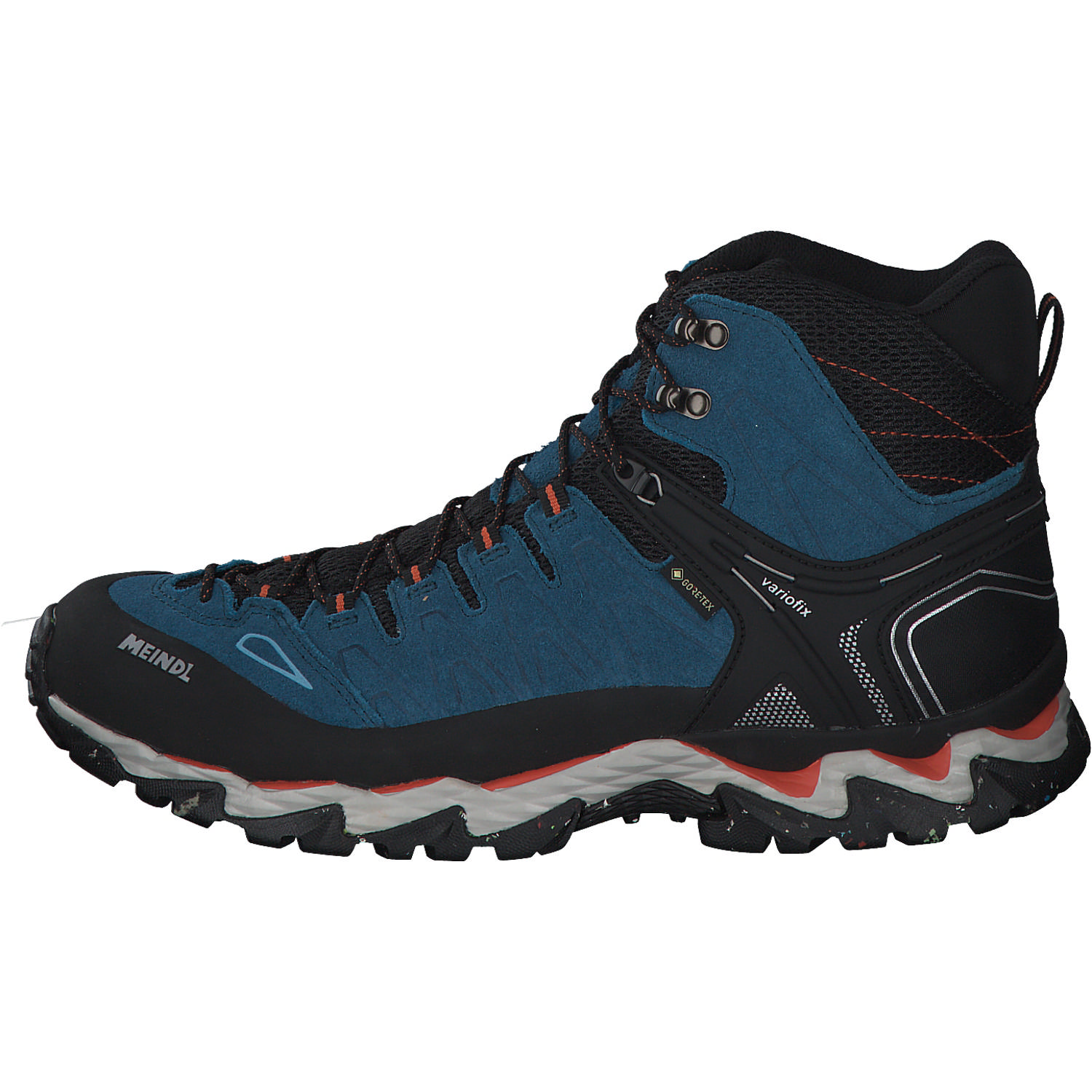 Meindl Lite Hike GTX 4692, Wanderschuhe, Herren, Blau Orange