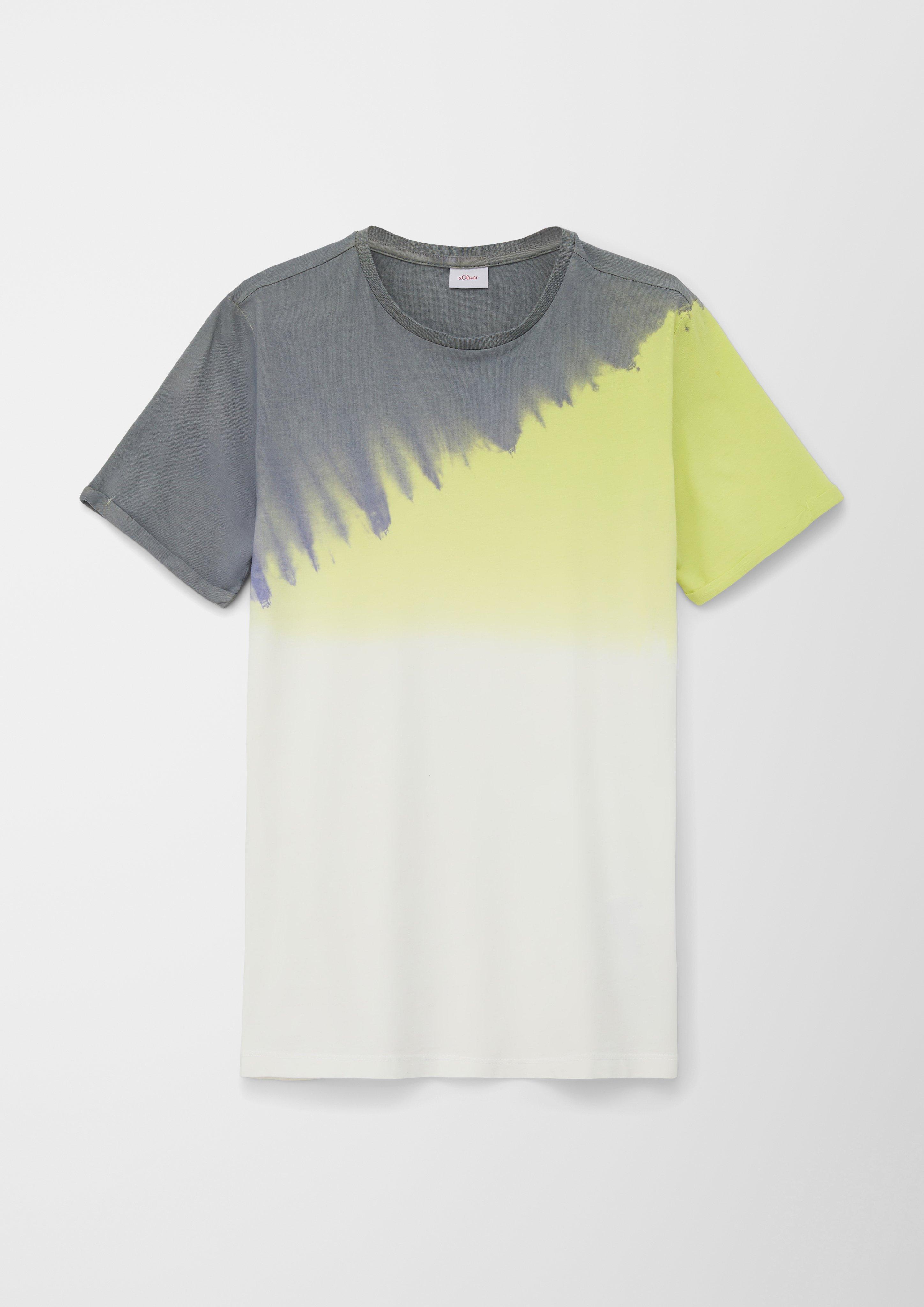T-Shirt mit Dip Dye  2128287-9255