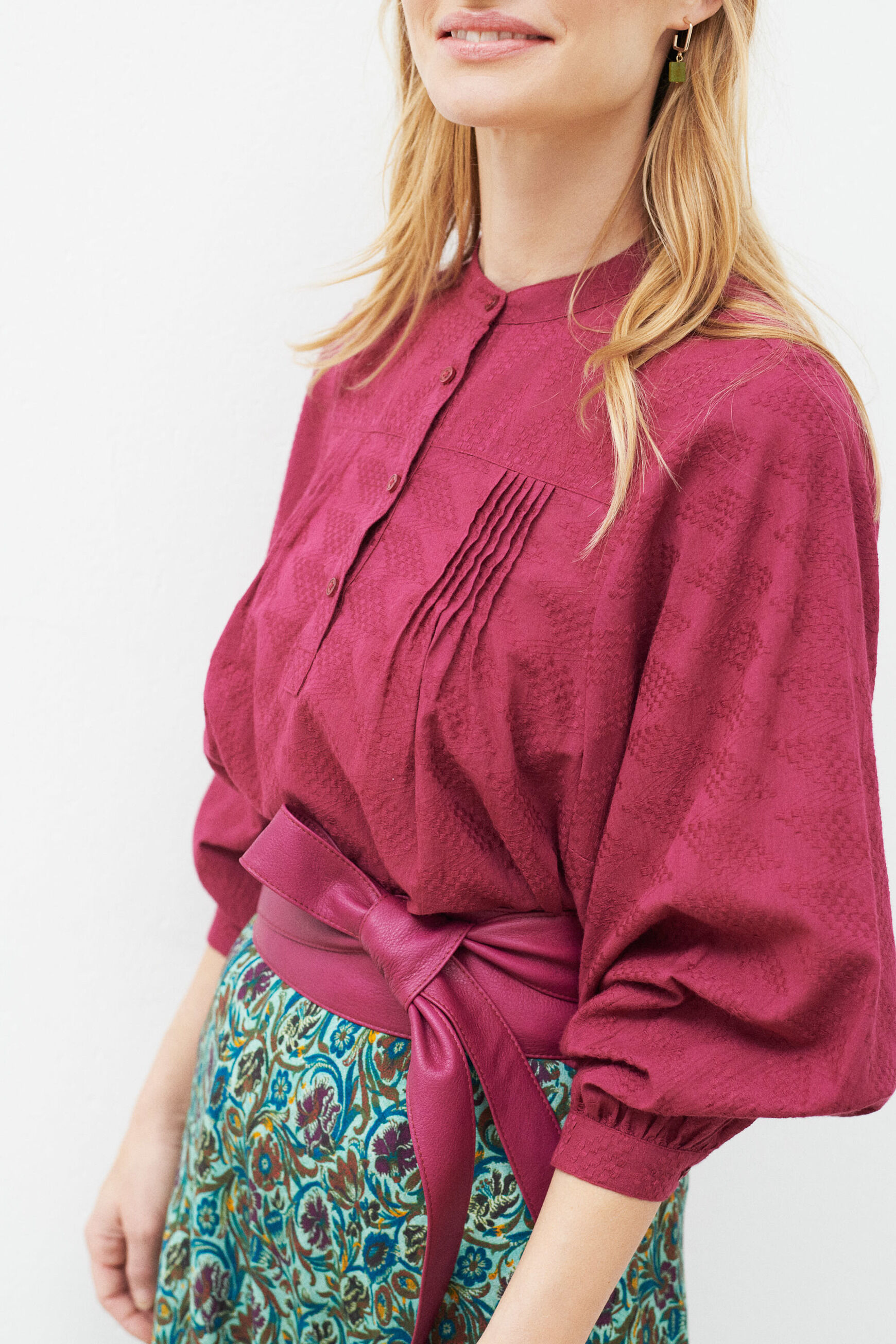 chemise celestine prune femme