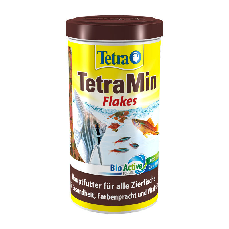 Tetra Hauptfutter Tetra Min Flockenfutter 1 l