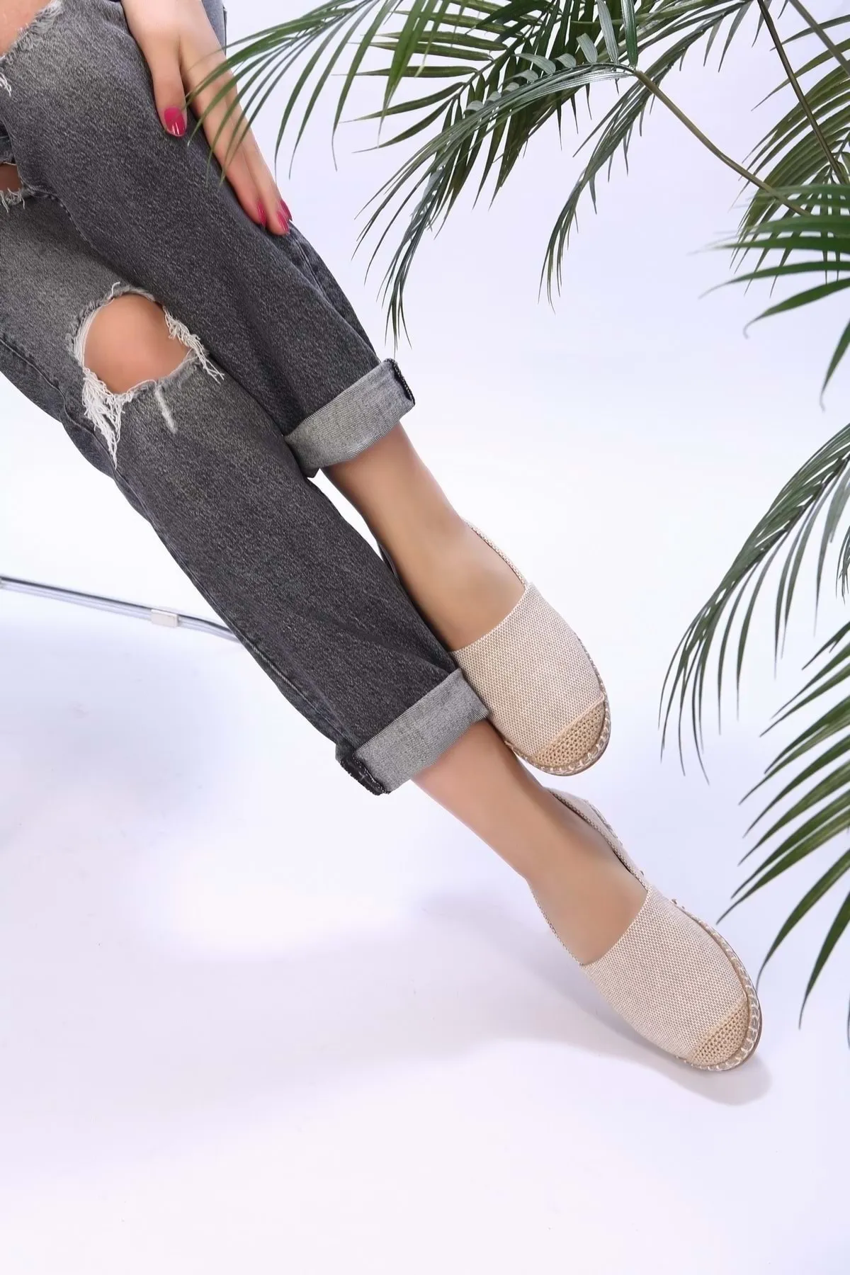 Shoeberry  Lurica Ten Leinen-Espadrille für Damen