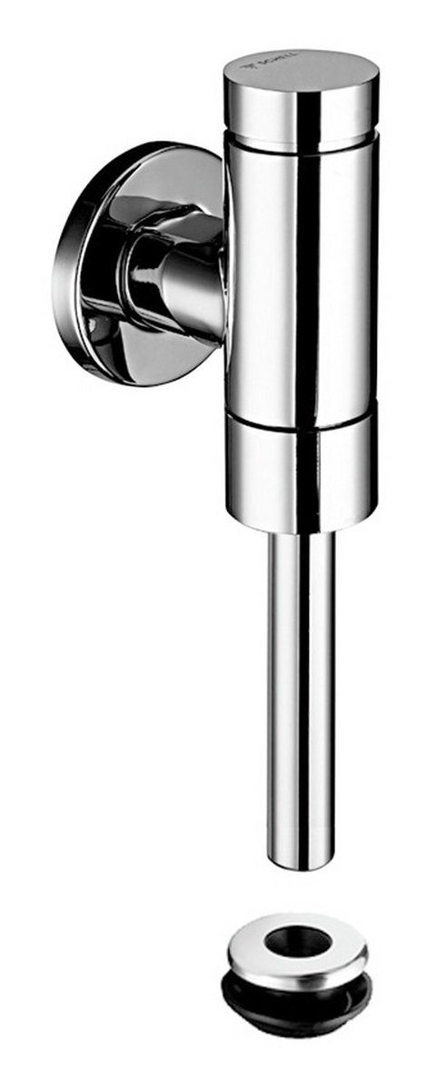 Schell Urinal-Druckspüler Schellomat Basic, Aufputz mit integrierter Vorabsperrung Chrom