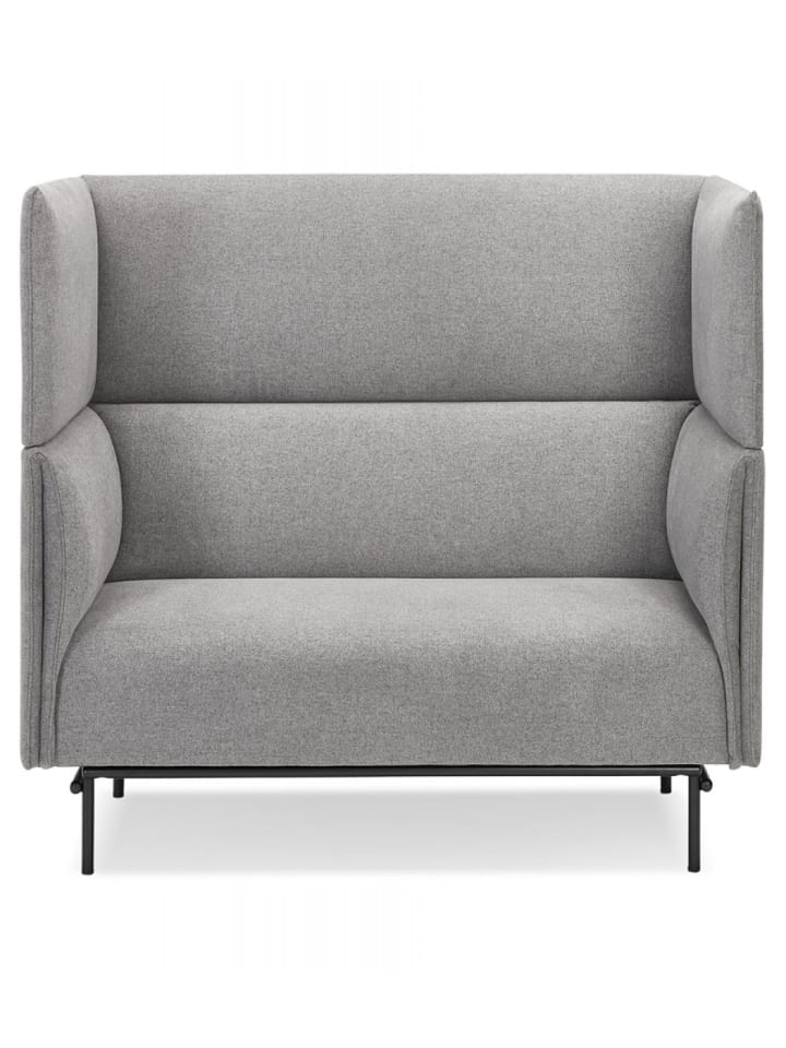 KADIMA DESIGN Rechtes Sofa aus Textil in Grau | Minimalistisch Modern in Grau günstig kaufen onesize