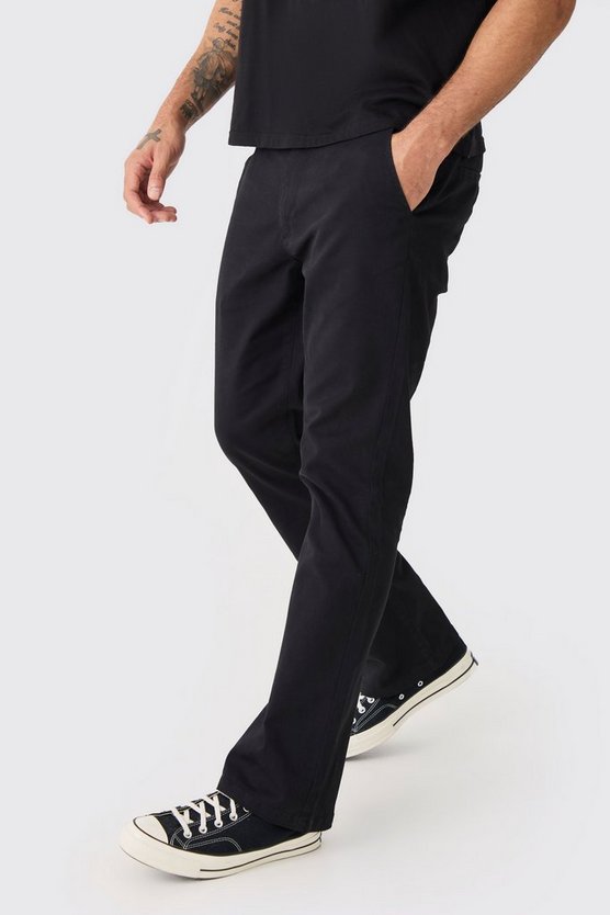 Slim-Fit Chino-Schlaghose