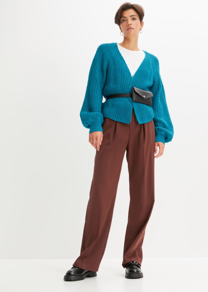 Grobstrick-Cardigan