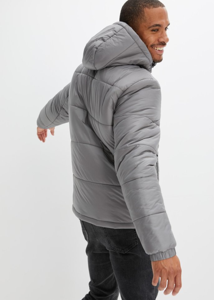 Steppjacke mit Kapuze