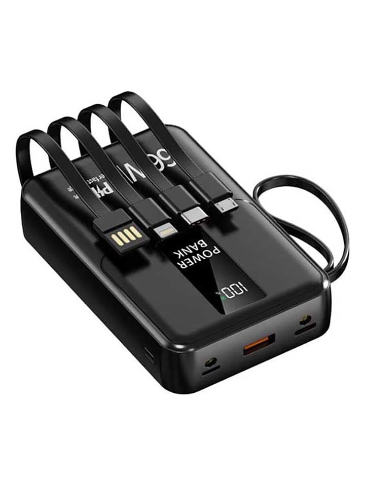 SWEET ACCESS Powerbank 20.000 mAh in Schwarz günstig kaufen onesize