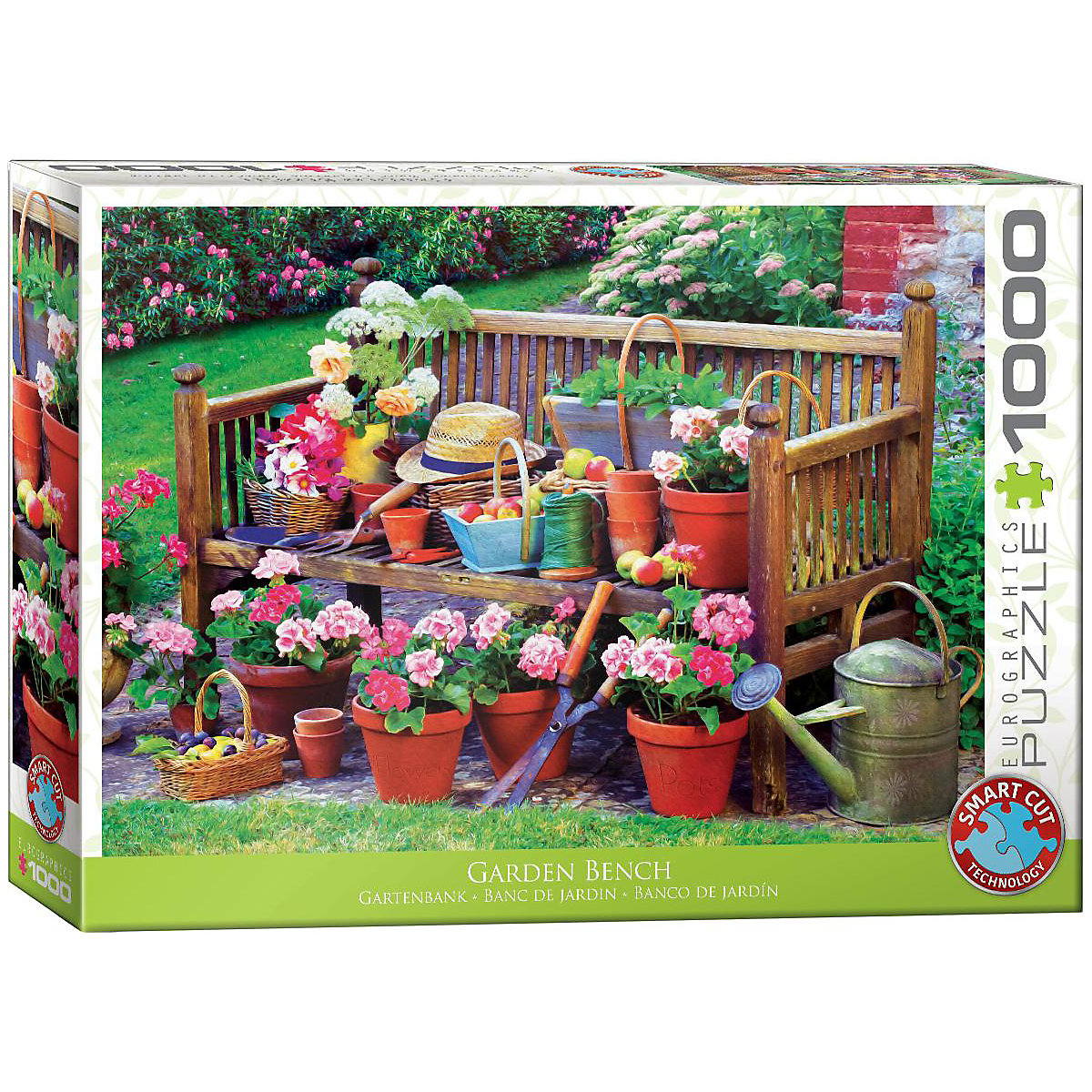 Puzzle 1000 Teile-Gartenbank
