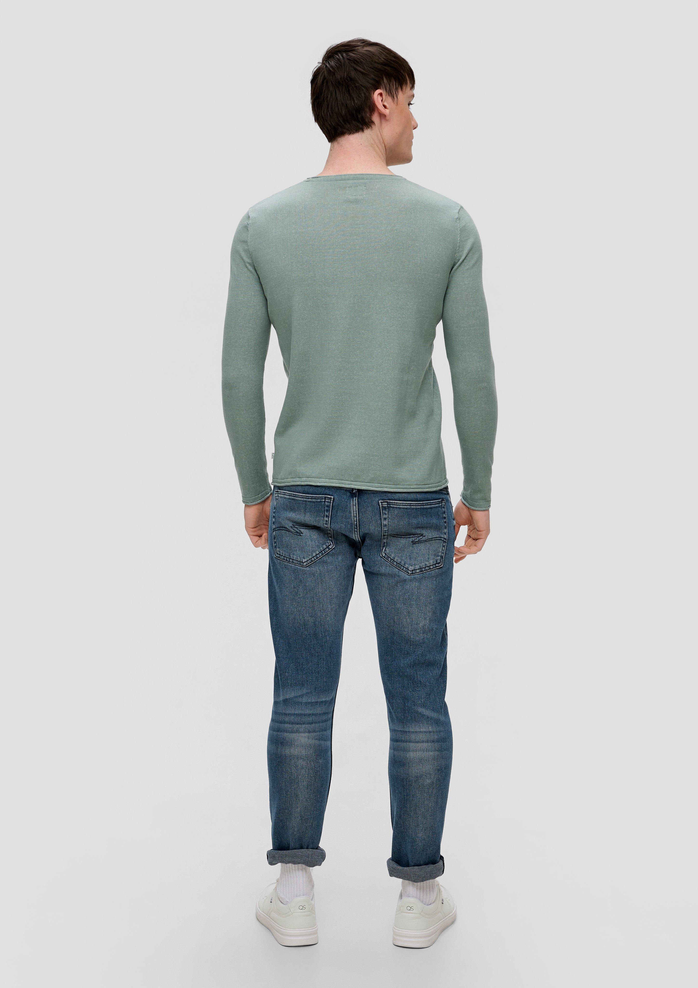 Strickpullover mit Rollsaum  2145181-72W0