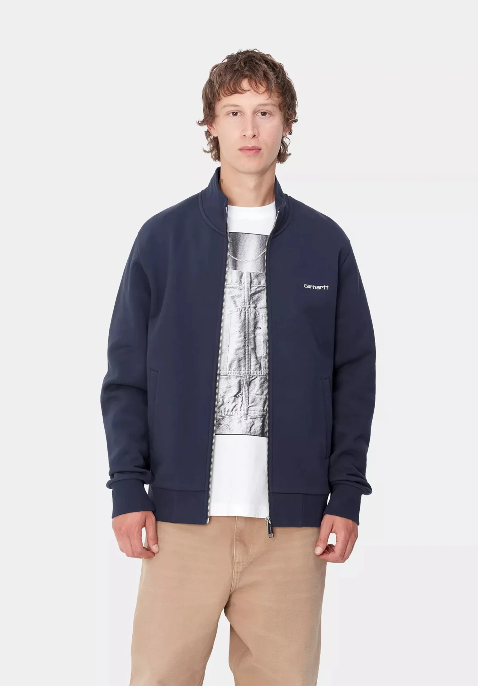 Script Embroidery Jacket
