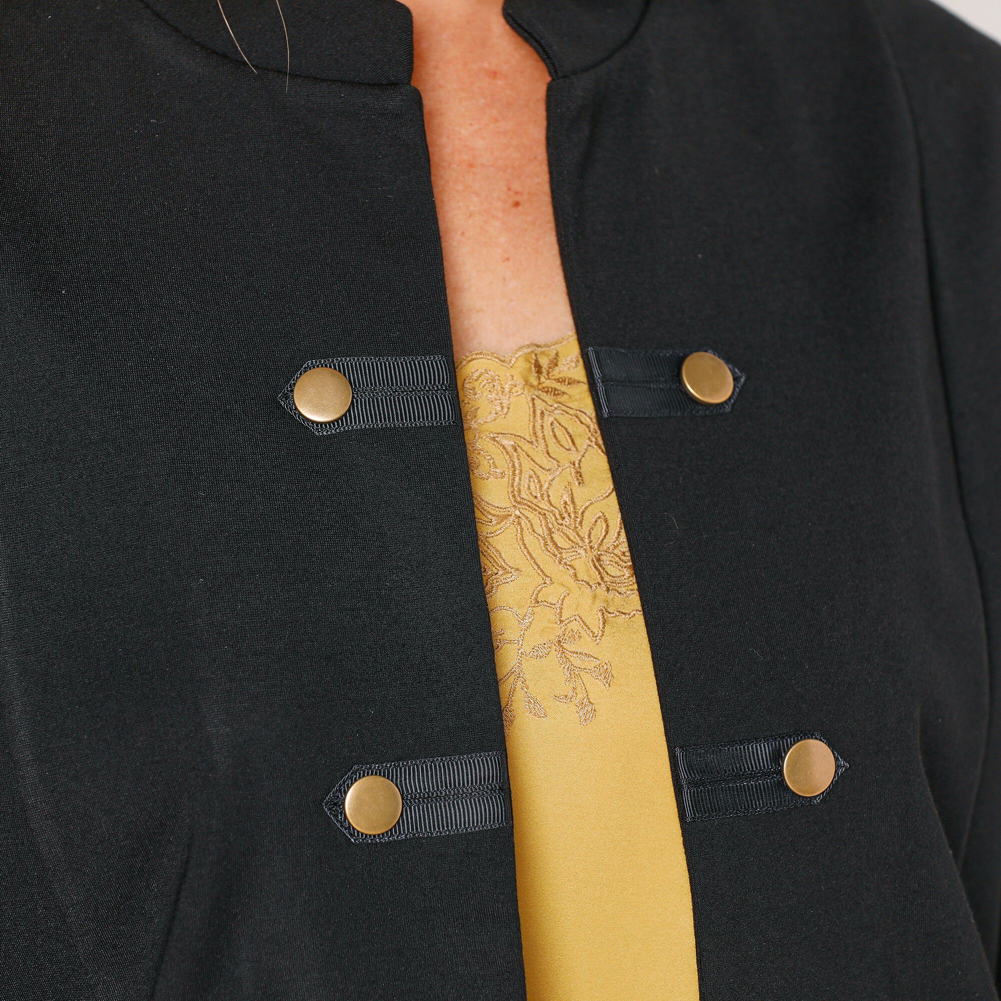 Veste “officier” maille fluide