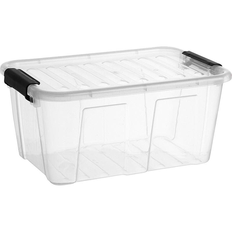 Home Oppbevaringsboks Home box m/lokk 8 liter L34,5 x B22,5 x H15,8 cm