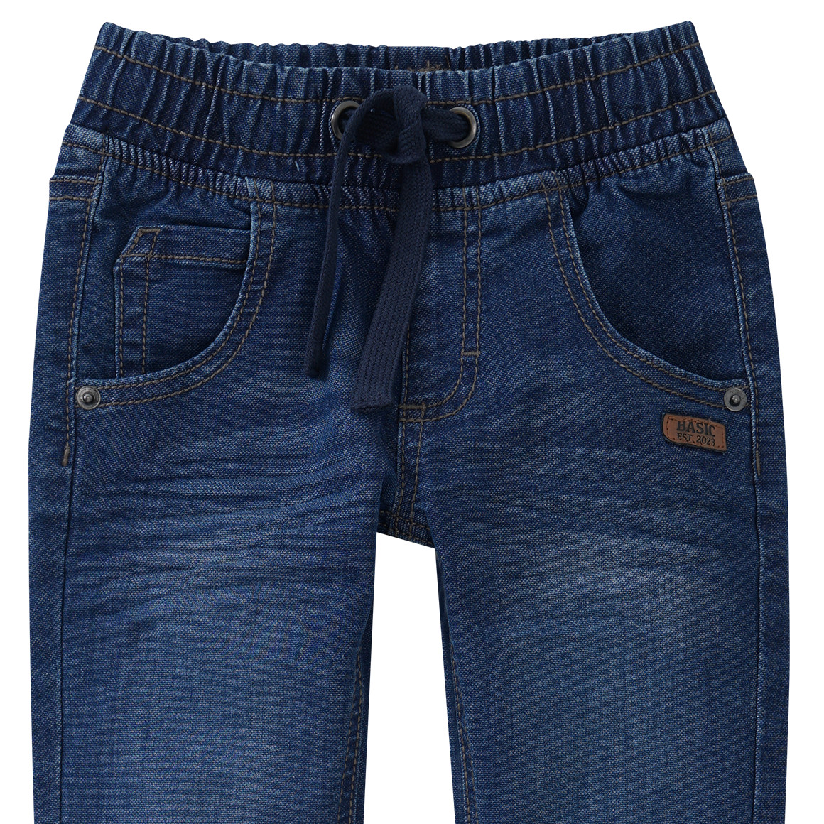 Jungen Pull-on-Jeans im Five-Pocket-Style