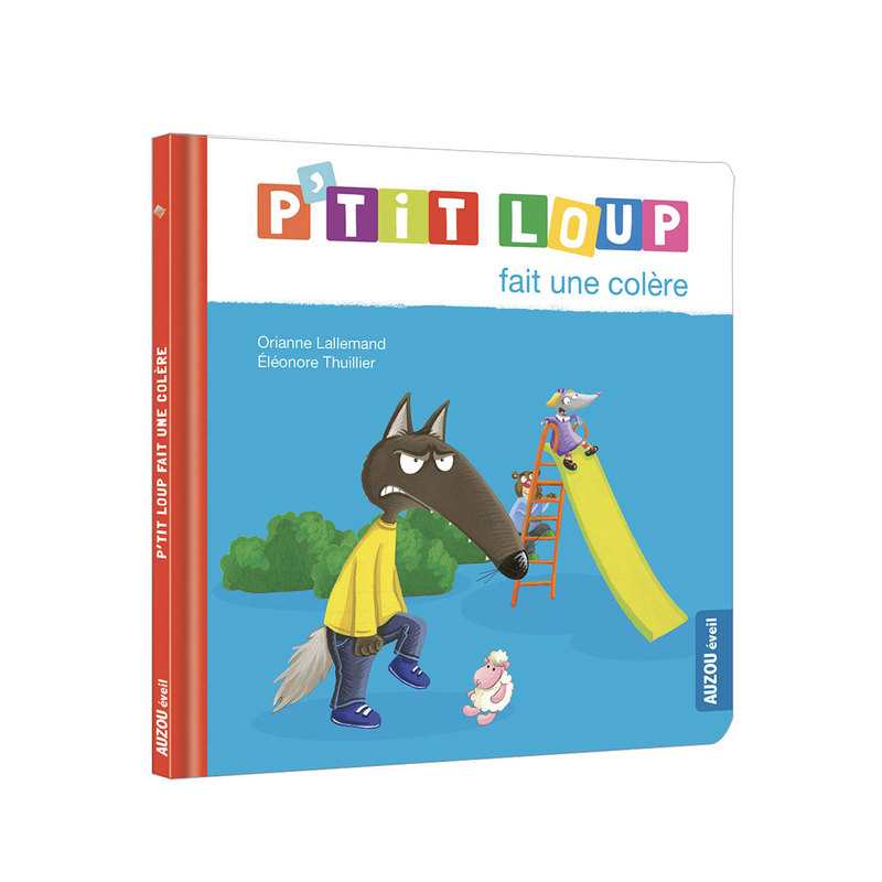Livre P'tit loup fait une colère - Auzou