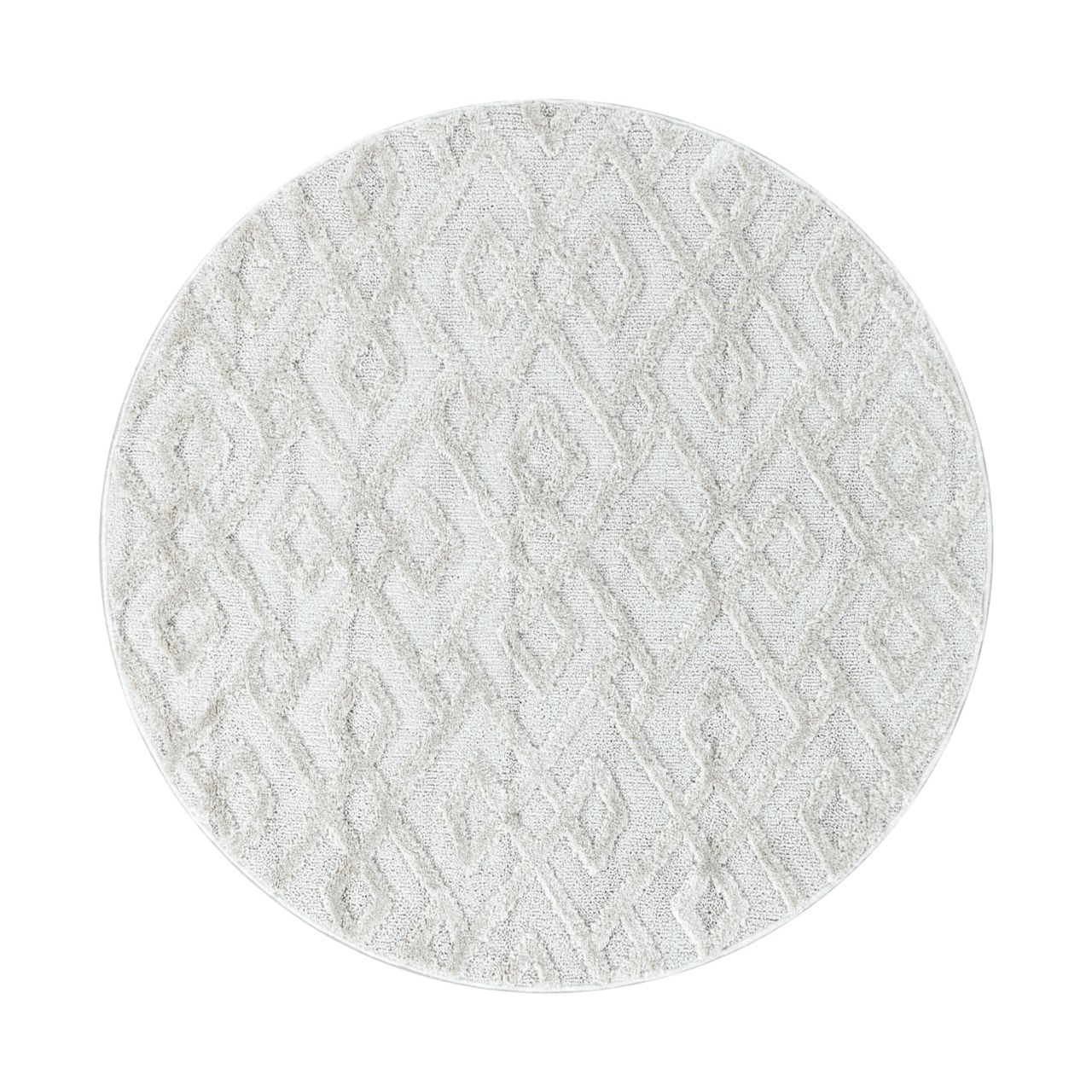 Ayyildiz Teppich, PISA 4708, CREAM, 120 x 120 cm