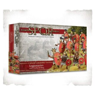 SPQR: Caesar's Legions - Legionaries with gladius & sling (EN)