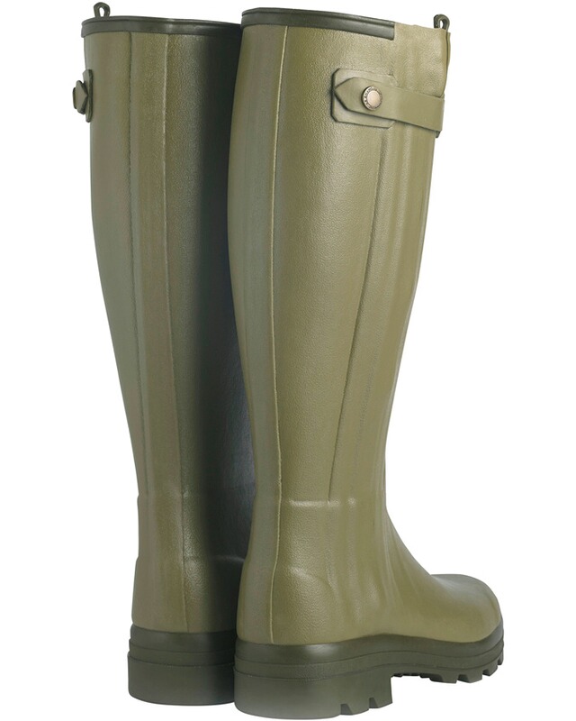 Le Chameau Gummistiefel Chasseur Cuir