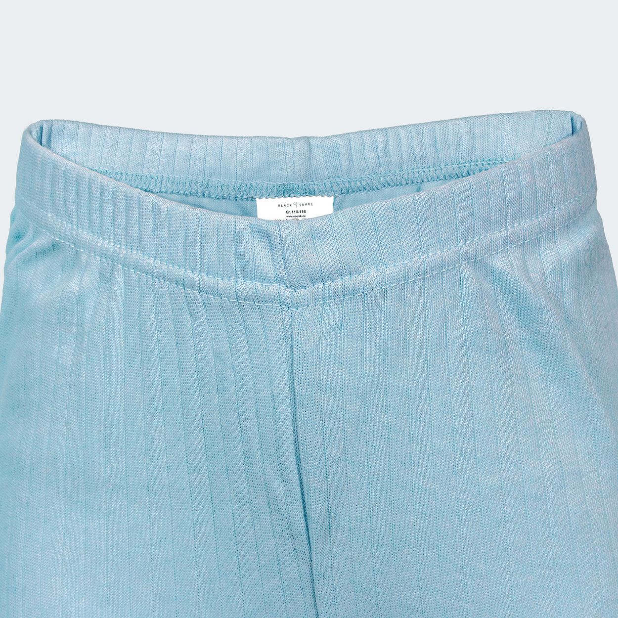 Black Snake Light Blue Kinder Thermounterhose