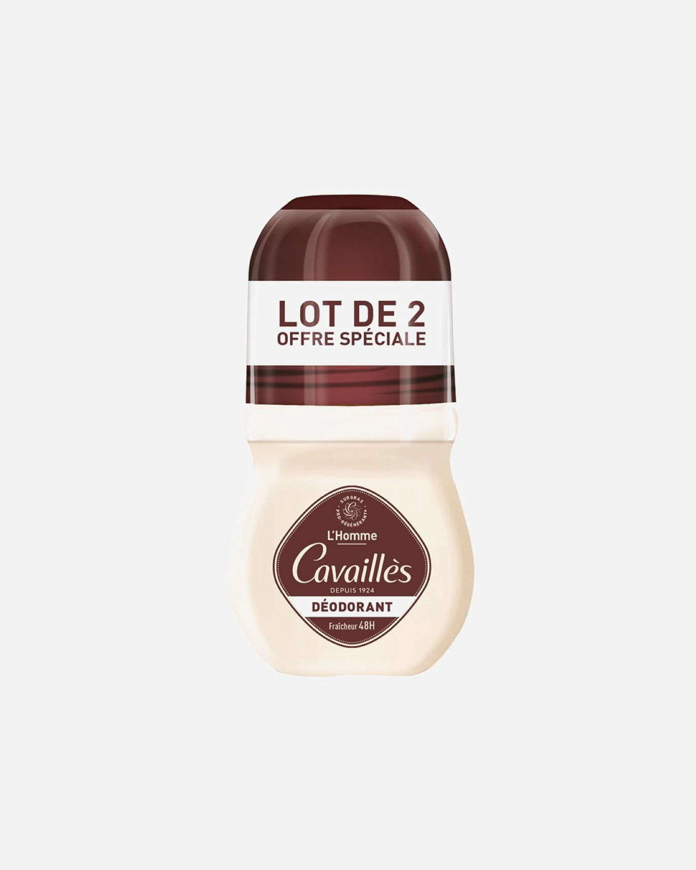 Rogé Cavaillès DERMATO 48H MĘSKI ROLL-ON 50MLX2