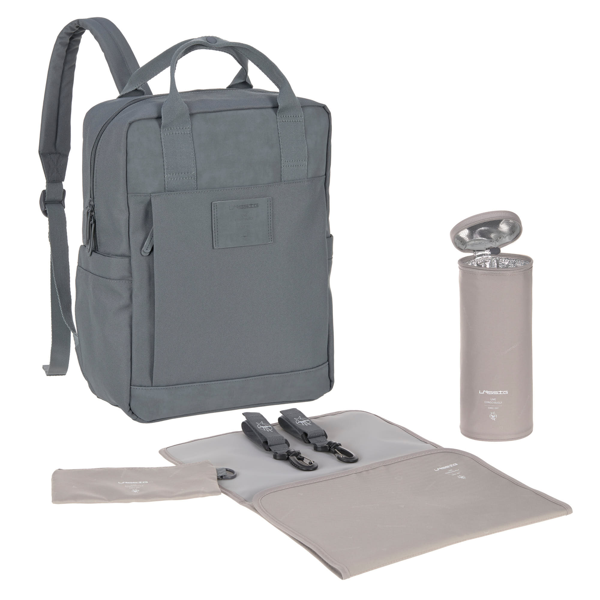 Wickelrucksack - Vividal Backpack, Anthrazit