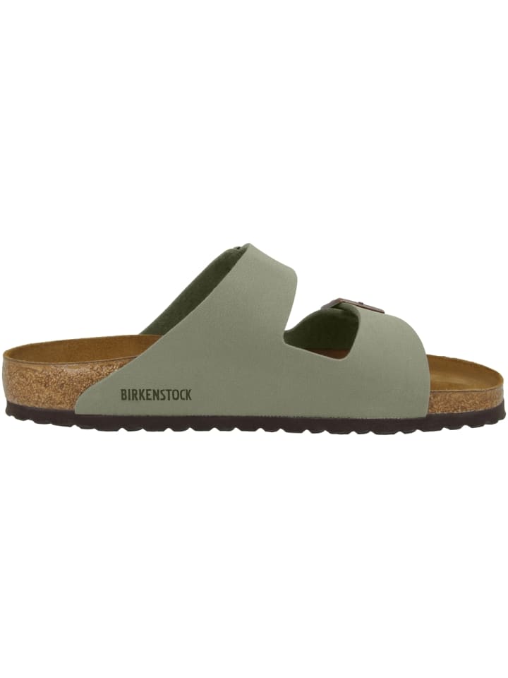 Birkenstock Sandale Arizona Birko-Flor Nubuk normal in grau günstig kaufen